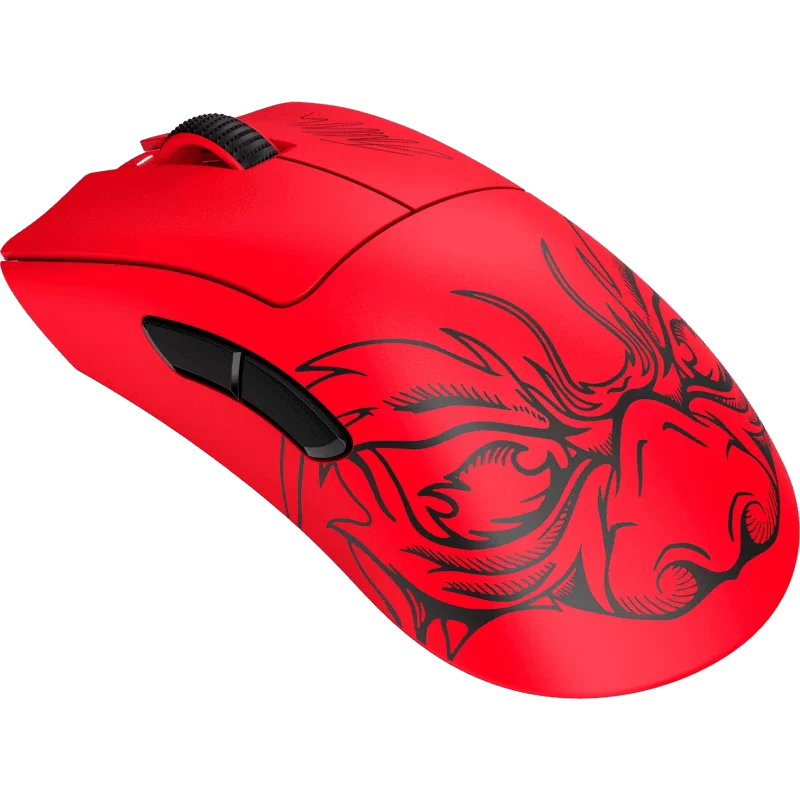 Razer DeathAdder V3 Pro Faker Edition HyperSpeed Wireless Ergonomic Gaming Mouse - Red, Wireless, 63g, 30K DPI Optical Sensor 2 Razer DeathAdder V3 Pro Faker Edition HyperSpeed Wireless Ergonomic Gaming Mouse - Red, Wireless, 63g, 30K DPI Optical Sensor - Ảnh 2