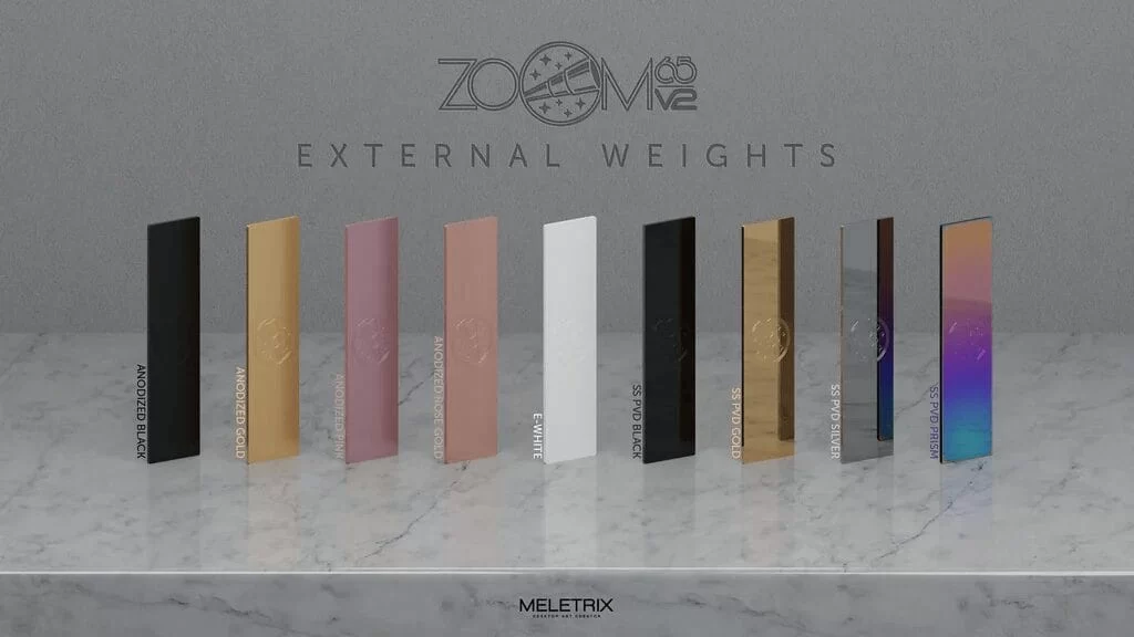 Meletrix Zoom65 EE V2 - Extra Weights