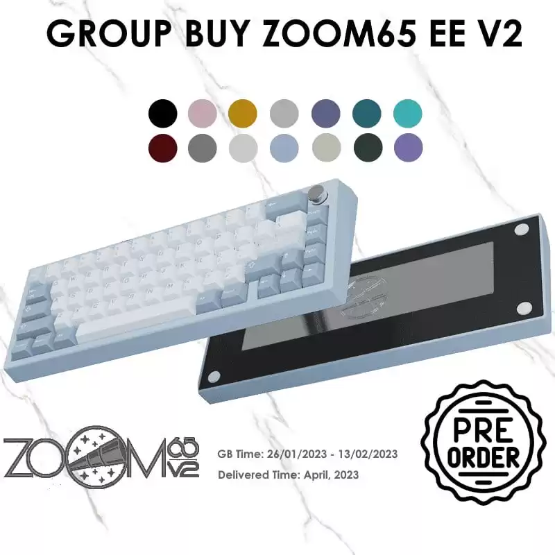 Meletrix Zoom65 EE V2 Custom Keyboard 1 Meletrix Zoom65 EE V2 Custom Keyboard