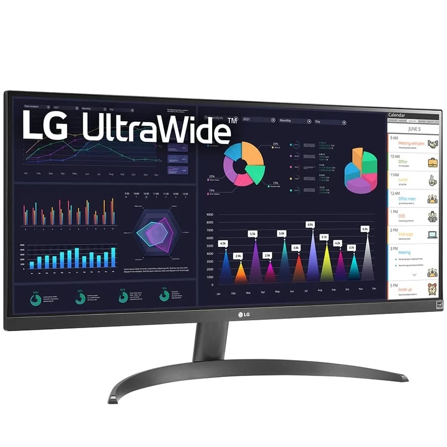 LG UltraWide 29WQ500-B Monitor - 29 inch WFHD (2560 x 1080) 21:9 IPS Display, 100Hz, FreeSync™ 3 LG UltraWide 29WQ500-B Monitor - 29 inch WFHD (2560 x 1080) 21:9 IPS Display, 100Hz, FreeSync™ - Ảnh 3