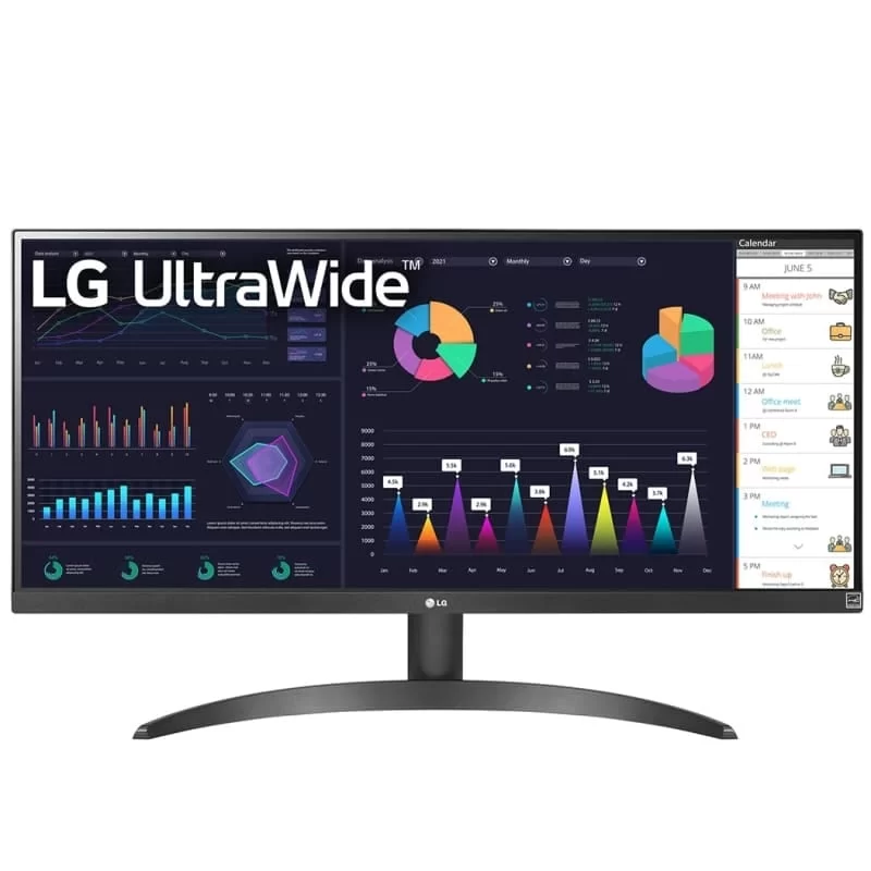 LG UltraWide 29WQ500-B Monitor - 29 inch WFHD (2560 x 1080) 21:9 IPS Display, 100Hz, FreeSync™ 1 LG UltraWide 29WQ500-B Monitor - 29 inch WFHD (2560 x 1080) 21:9 IPS Display, 100Hz, FreeSync™