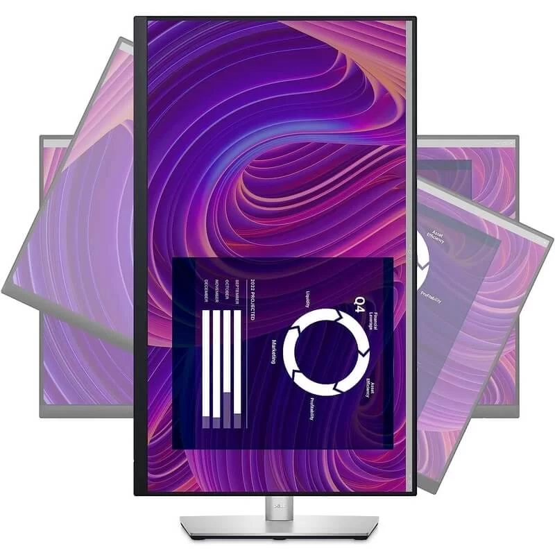 Dell P2723D Monitor - 27 Inch, QHD (2560x1440), 60Hz, IPS sRGB 99%, 5ms Response Time 5 Dell P2723D Monitor - 27 Inch, QHD (2560x1440), 60Hz, IPS sRGB 99%, 5ms Response Time - Ảnh 5