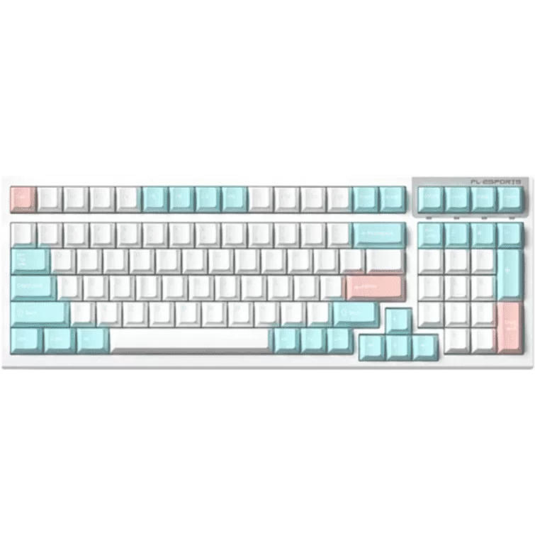 FL-Esport FL100 CPM Marshmallow Gaming Keyboard - Wireless 3 mode (cable, 2.4GHz, Bluetooth) 1 FL-Esport FL100 CPM Marshmallow Gaming Keyboard - Wireless 3 mode (cable, 2.4GHz, Bluetooth)