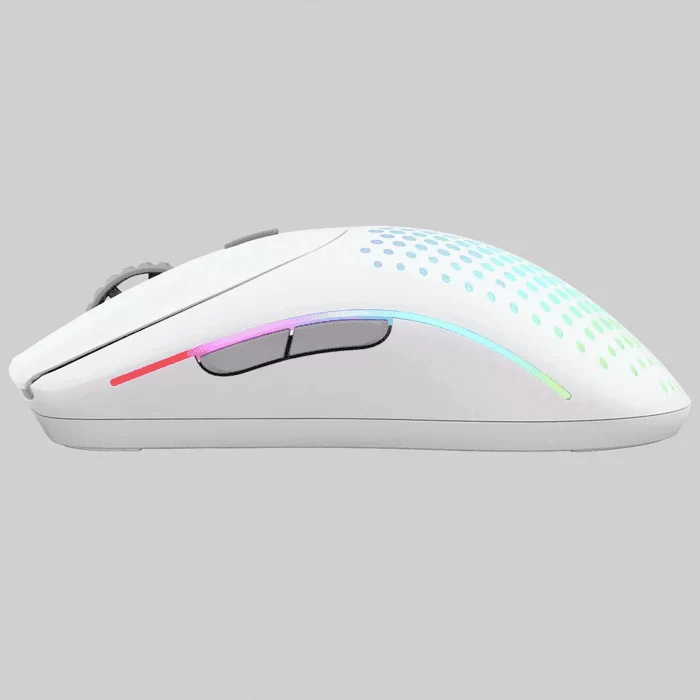 Glorious Model O 2 Wireless Mattle White - Ultralight Ambidextrous Gaming Mouse 3 Glorious Model O 2 Wireless Mattle White - Ultralight Ambidextrous Gaming Mouse - Ảnh 3
