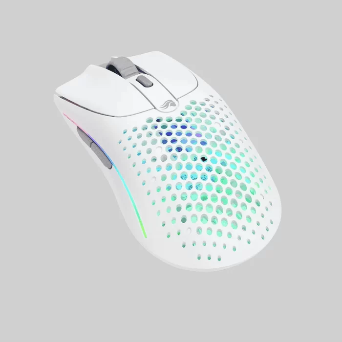 Glorious Model O 2 Wireless Mattle White - Ultralight Ambidextrous Gaming Mouse 5 Glorious Model O 2 Wireless Mattle White - Ultralight Ambidextrous Gaming Mouse - Ảnh 5