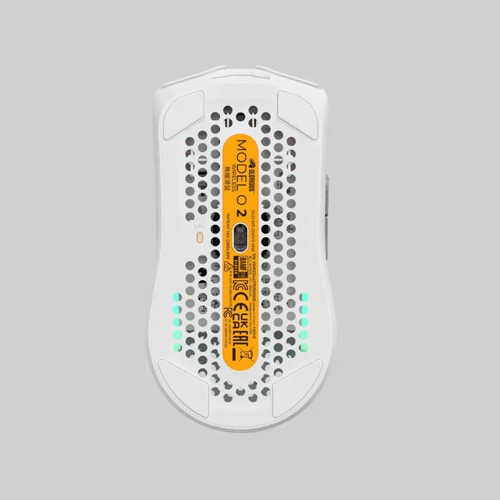 Glorious Model O 2 Wireless Mattle White - Ultralight Ambidextrous Gaming Mouse 7 Glorious Model O 2 Wireless Mattle White - Ultralight Ambidextrous Gaming Mouse - Ảnh 7
