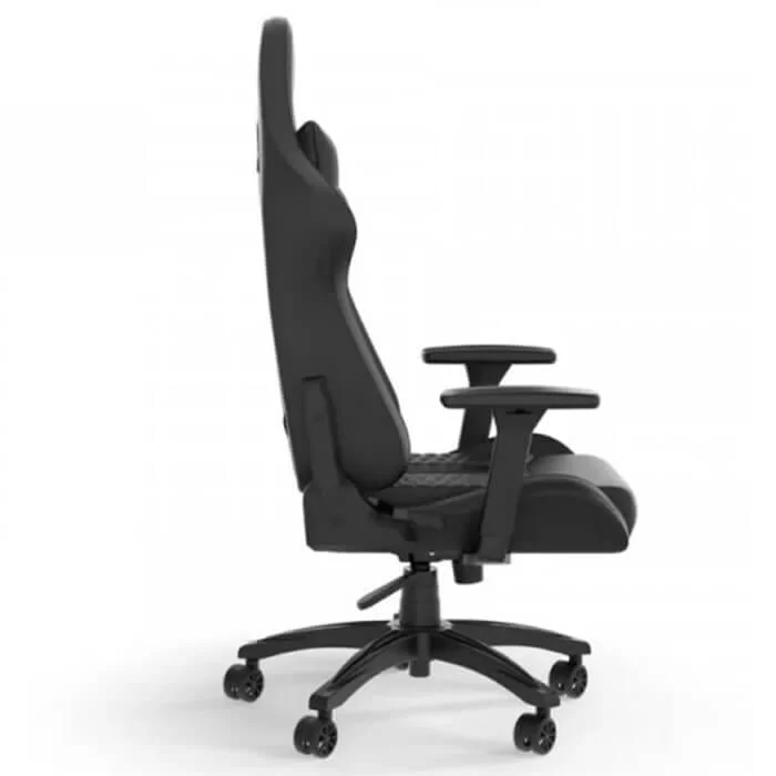 CORSAIR TC100 Relaxed Leatherette Black/Black Gaming Chair 4 CORSAIR TC100 Relaxed Leatherette Black/Black Gaming Chair - Ảnh 4
