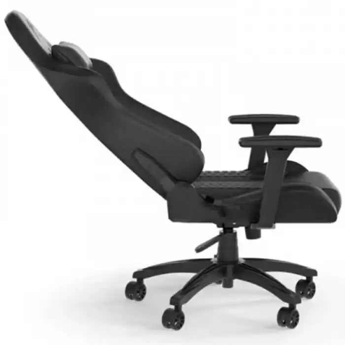 CORSAIR TC100 Relaxed Leatherette Black/Black Gaming Chair 3 CORSAIR TC100 Relaxed Leatherette Black/Black Gaming Chair - Ảnh 3