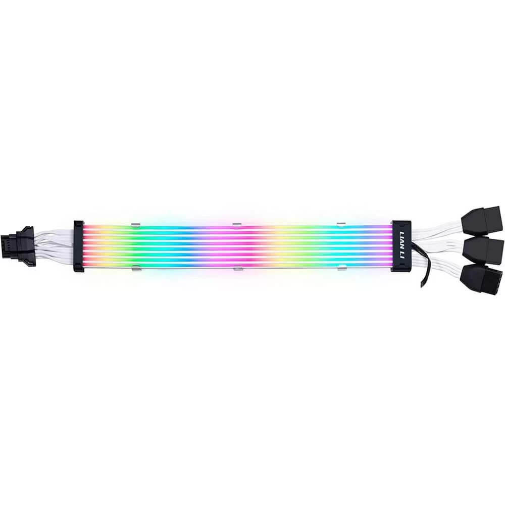 Lian Li Strimer Plus V2 12VHPWR - PW168-8PV2 - 3x8-PIN to 12+4-PIN 8 light guides 6 Lian Li Strimer Plus V2 12VHPWR - PW168-8PV2 - 3x8-PIN to 12+4-PIN 8 light guides - Ảnh 6
