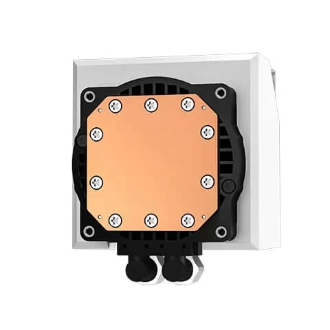 Deepcool LT520 WH AIO Liquid CPU Cooler - White, 240mm Radiator, ARGB Chain Fans 2250RPM, 4th Gen water pump, AM5-LGA1700 compatible 6 Deepcool LT520 WH AIO Liquid CPU Cooler - White, 240mm Radiator, ARGB Chain Fans 2250RPM, 4th Gen water pump, AM5-LGA1700 compatible - Ảnh 6