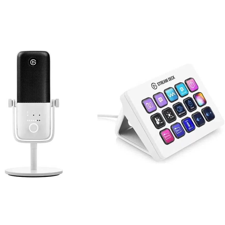 Elgato Wave:3 White Premium Microphone 2 Elgato Wave:3 White Premium Microphone - Ảnh 2