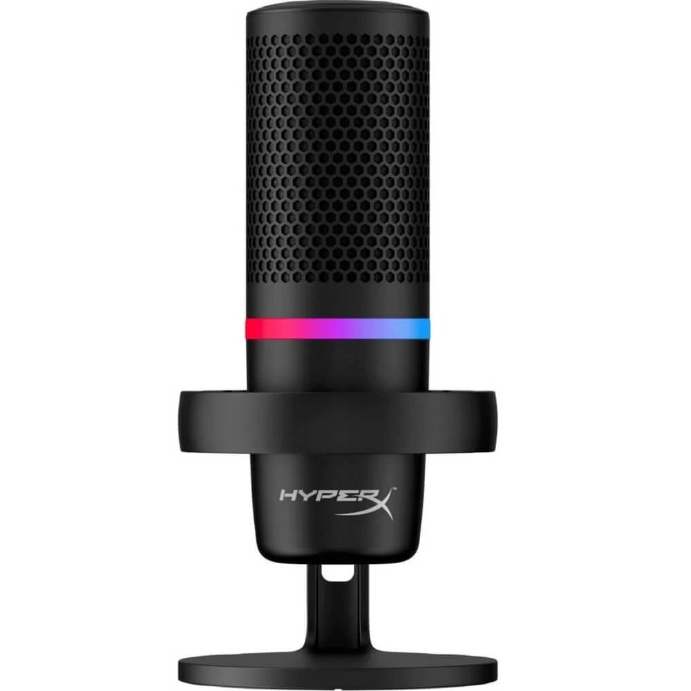 HyperX DuoCast USB Microphone (4P5E2AA) - Black, RGB, USB, Mute Function 7 HyperX DuoCast USB Microphone (4P5E2AA) - Black, RGB, USB, Mute Function - Ảnh 7