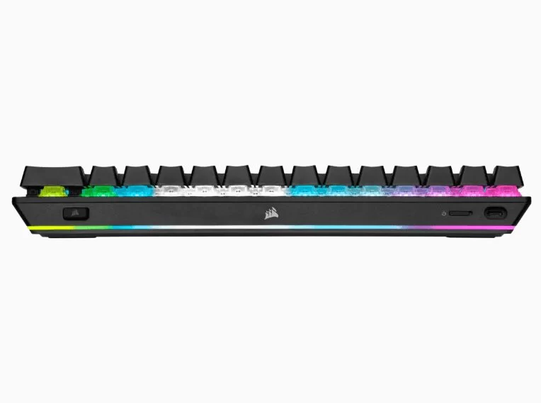 CORSAIR K70 Pro Mini Wireless Gaming Keyboard - Black - Hot Swappable, RGB, 60% layout 10 CORSAIR K70 Pro Mini Wireless Gaming Keyboard - Black - Hot Swappable, RGB, 60% layout - Ảnh 10