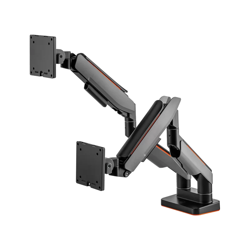 Human Motion T9 Pro II Dual Monitor Stand - Grey 4 Human Motion T9 Pro II Dual Monitor Stand - Grey - Ảnh 4