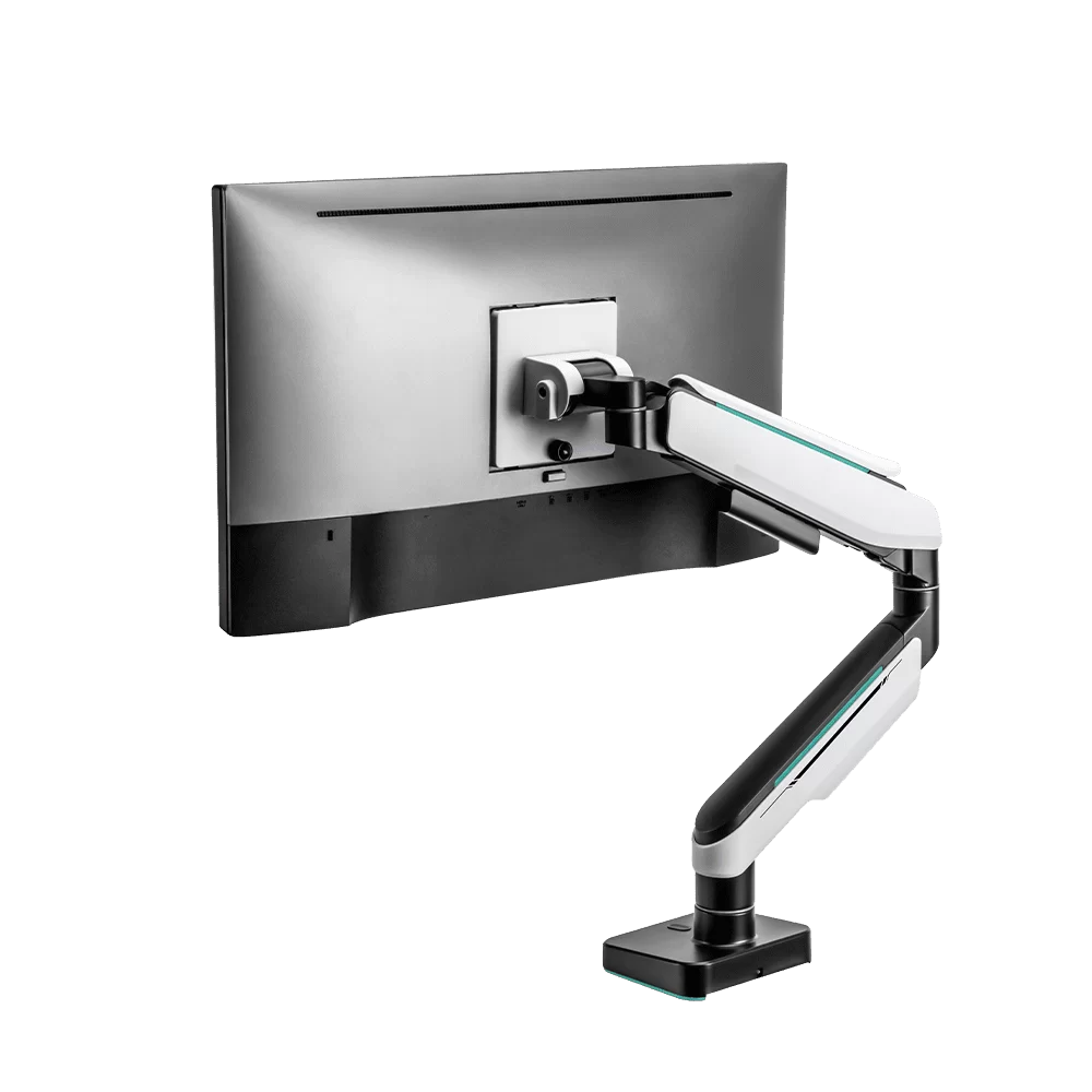 Human Motion T9 Pro II Monitor Stand - White 5 Human Motion T9 Pro II Monitor Stand - White - Ảnh 5