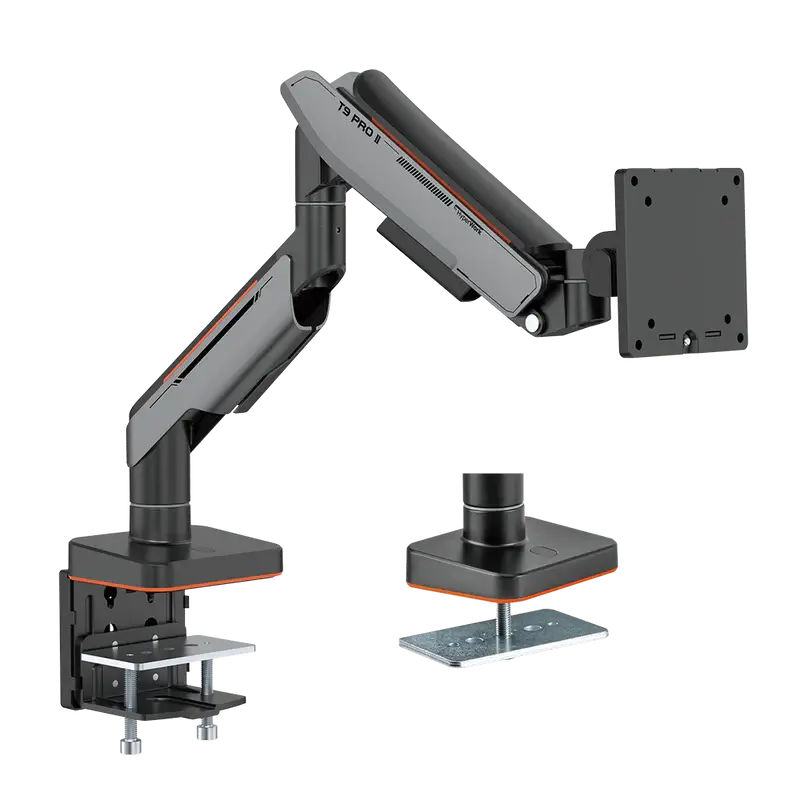 Human Motion T9 Pro II Monitor Stand - Grey 2 Human Motion T9 Pro II Monitor Stand - Grey - Ảnh 2
