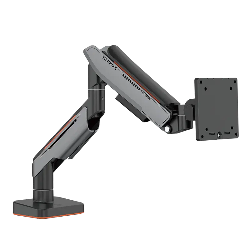 Human Motion T9 Pro II Monitor Stand - Grey 1 Human Motion T9 Pro II Monitor Stand - Grey