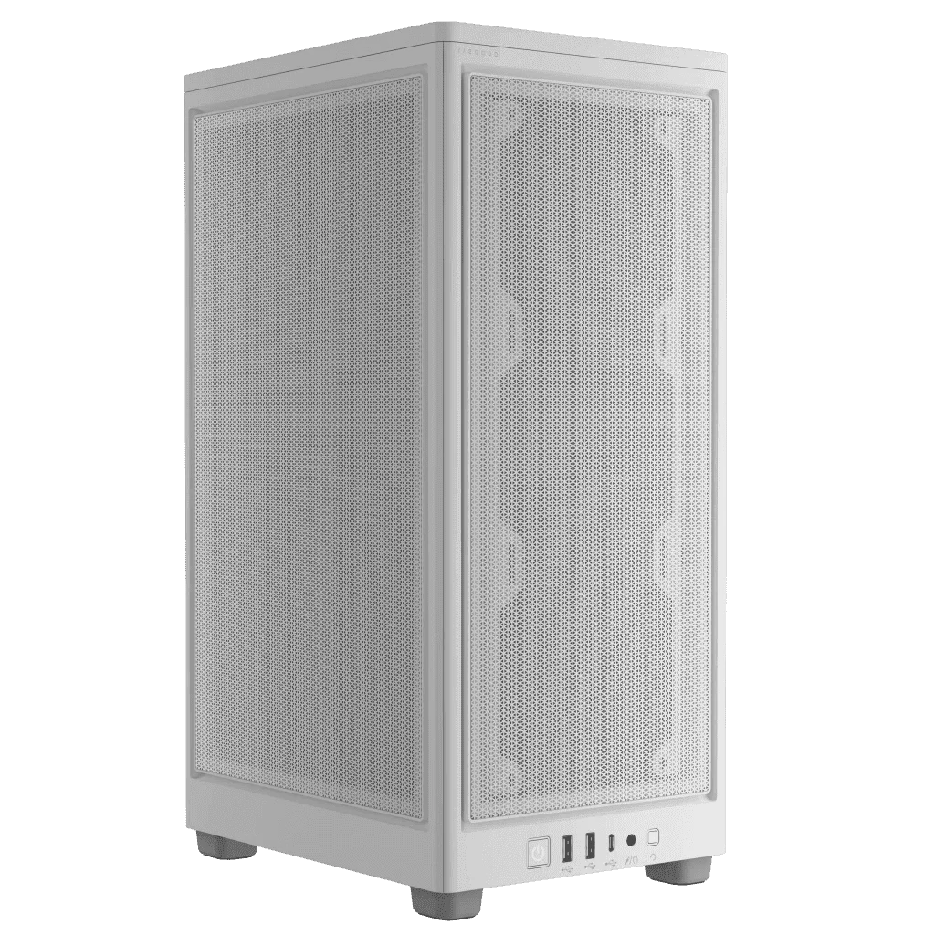 CORSAIR 2000D Airflow Mini-ITX Case - White, Small Form Factor 1 CORSAIR 2000D Airflow Mini-ITX Case - White, Small Form Factor