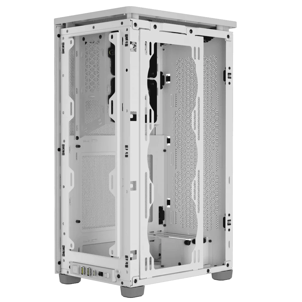 CORSAIR 2000D Airflow Mini-ITX Case - White, Small Form Factor 9 CORSAIR 2000D Airflow Mini-ITX Case - White, Small Form Factor - Ảnh 9
