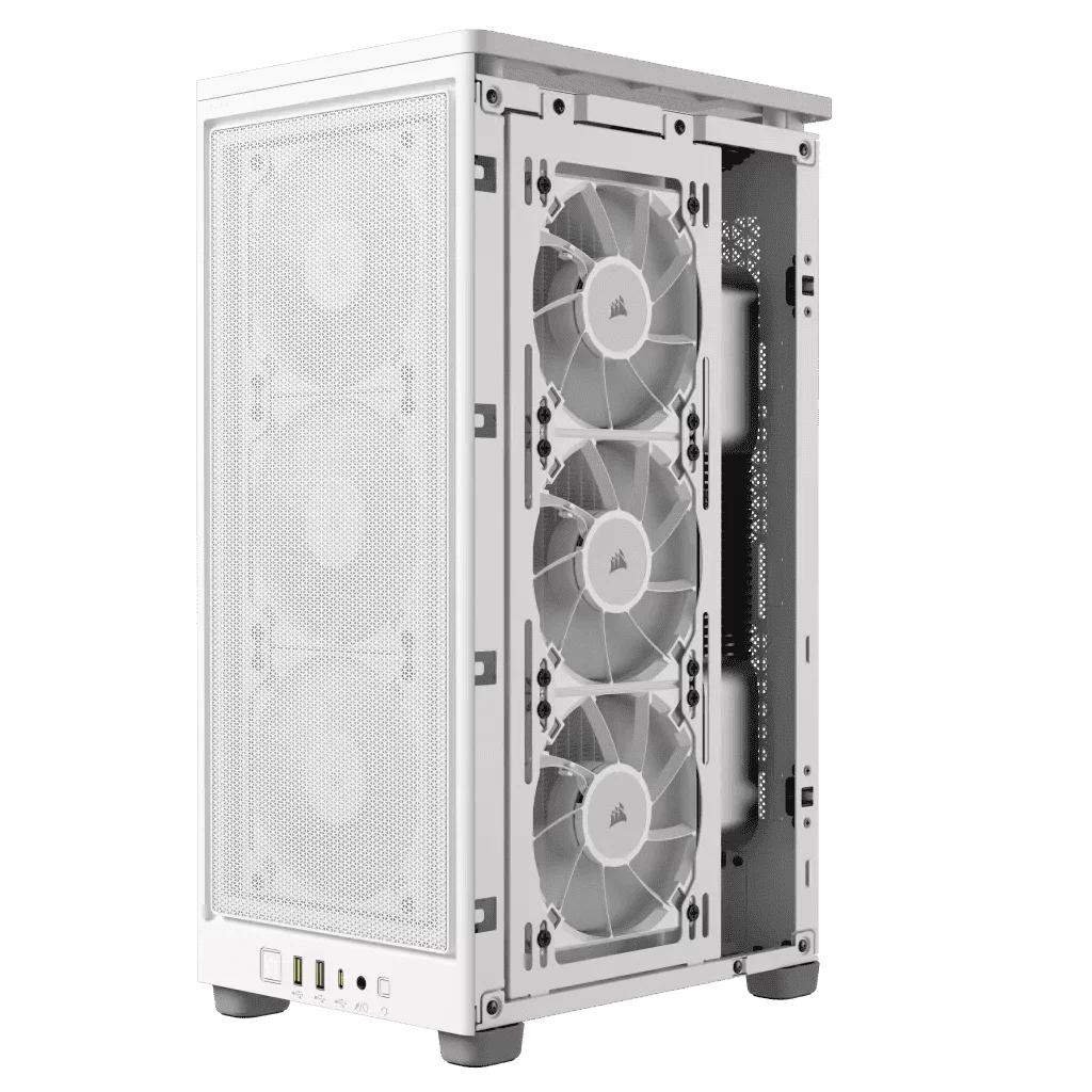 CORSAIR 2000D Airflow Mini-ITX Case - White, Small Form Factor 15 CORSAIR 2000D Airflow Mini-ITX Case - White, Small Form Factor - Ảnh 15