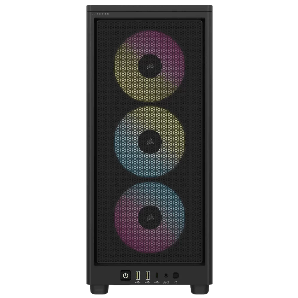 CORSAIR 2000D RGB Airflow Mini-ITX Case - Black, Small Form Factor 6 CORSAIR 2000D RGB Airflow Mini-ITX Case - Black, Small Form Factor - Ảnh 6