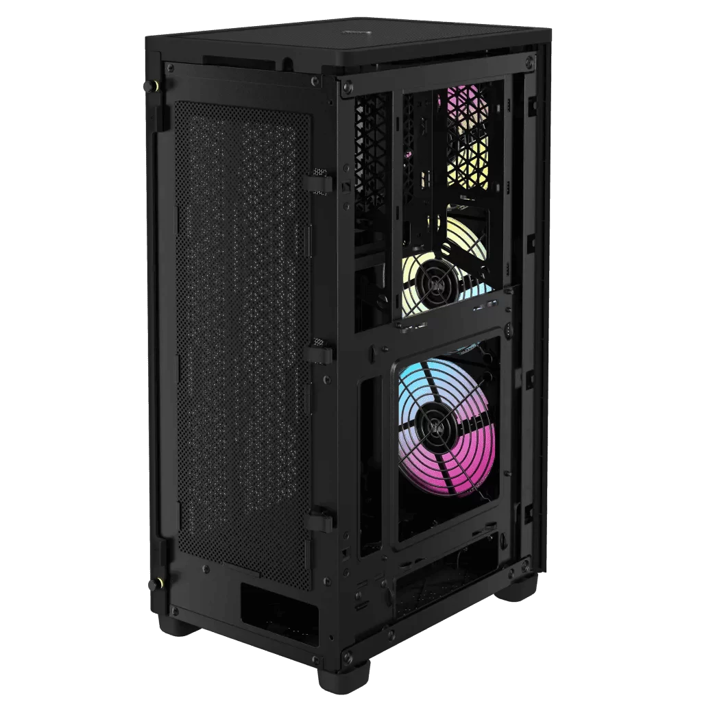 CORSAIR 2000D RGB Airflow Mini-ITX Case - Black, Small Form Factor 13 CORSAIR 2000D RGB Airflow Mini-ITX Case - Black, Small Form Factor - Ảnh 13