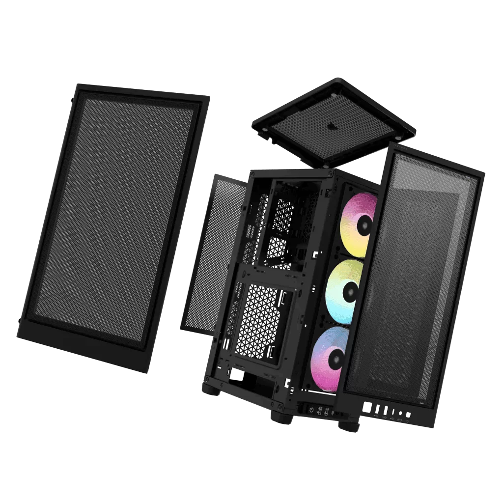 CORSAIR 2000D RGB Airflow Mini-ITX Case - Black, Small Form Factor 15 CORSAIR 2000D RGB Airflow Mini-ITX Case - Black, Small Form Factor - Ảnh 15