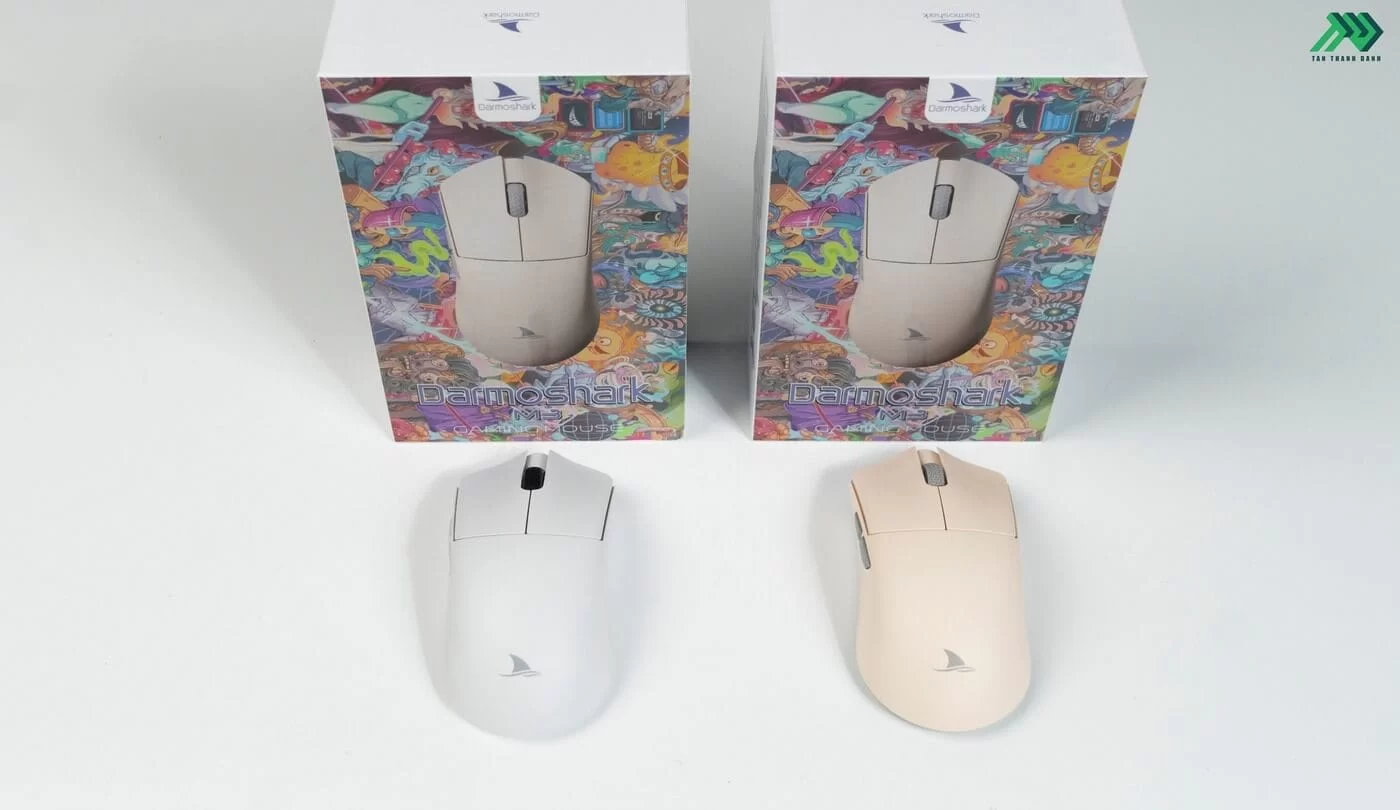 Darmoshark M3 Wireless Gaming Mouse- 3 mode (2.4GHz, Bluetooth, USB-C), 26000 dpi, Optical Sensor(PAW 3395) 3 Darmoshark M3 Wireless Gaming Mouse- 3 mode (2.4GHz, Bluetooth, USB-C), 26000 dpi, Optical Sensor(PAW 3395) - Ảnh 3