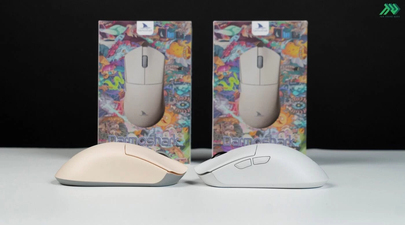 Darmoshark M3 Wireless Gaming Mouse- 3 mode (2.4GHz, Bluetooth, USB-C), 26000 dpi, Optical Sensor(PAW 3395) 4 Darmoshark M3 Wireless Gaming Mouse- 3 mode (2.4GHz, Bluetooth, USB-C), 26000 dpi, Optical Sensor(PAW 3395) - Ảnh 4