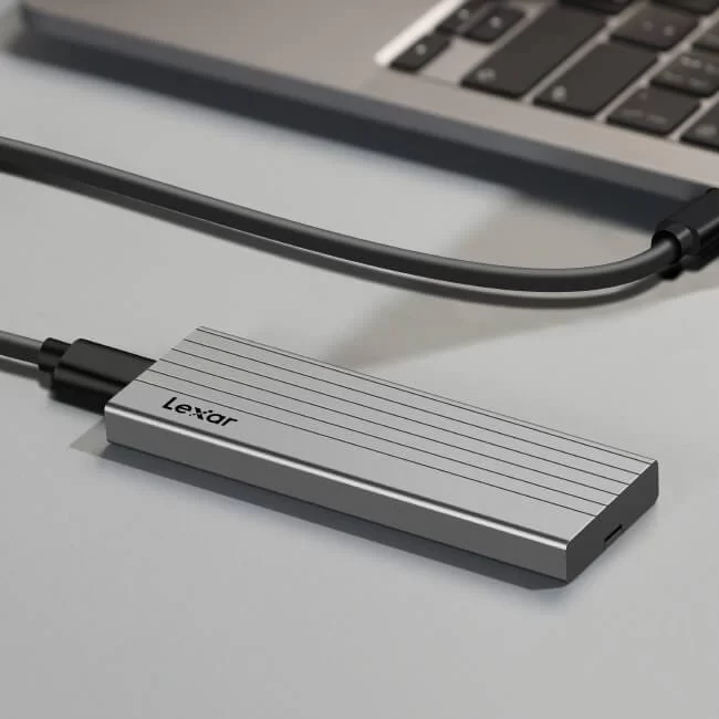 Lexar E6 (LPAE06N-RNBNG) - M.2 PCIe NVMe Gen3x4 / Gen 4 SSD Box 6 Lexar E6 (LPAE06N-RNBNG) - M.2 PCIe NVMe Gen3x4 / Gen 4 SSD Box - Ảnh 6
