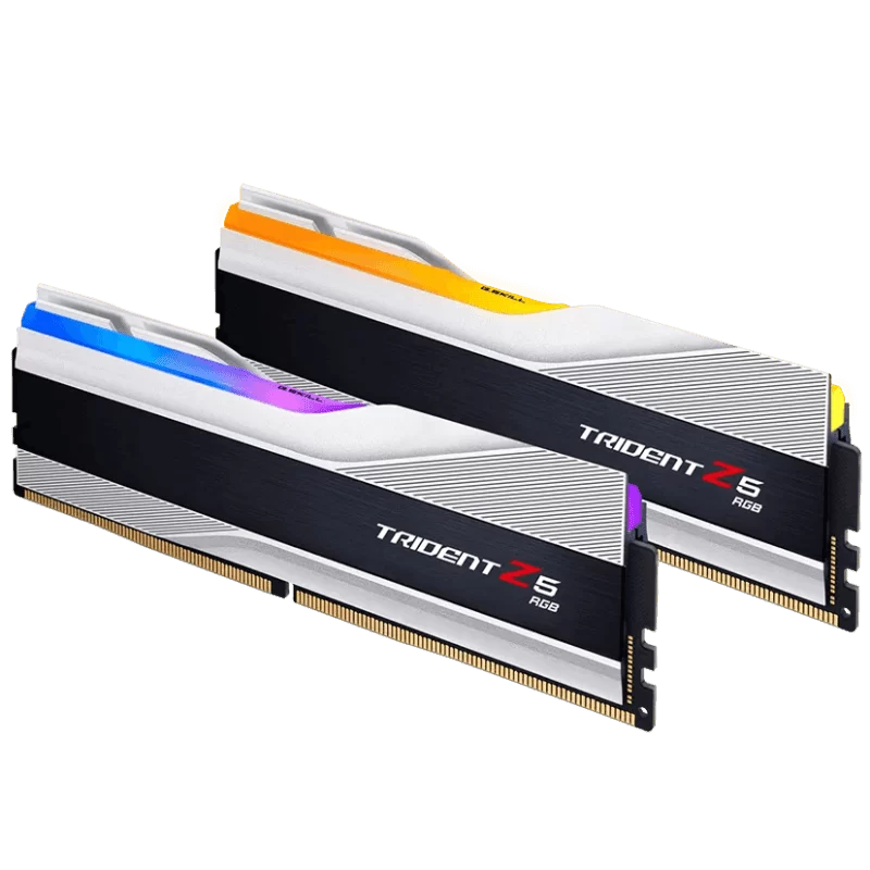 G.Skill Trident Z5 RGB Silver 32GB (2x16GB) DDR5 Memory Kit - Intel XMP 3.0 & AMD EXPO, 6000MHz CL36 (F5-6000J3636F16GX2-TZ5RS) 4 G.Skill Trident Z5 RGB Silver 32GB (2x16GB) DDR5 Memory Kit - Intel XMP 3.0 & AMD EXPO, 6000MHz CL36 (F5-6000J3636F16GX2-TZ5RS) - Ảnh 4