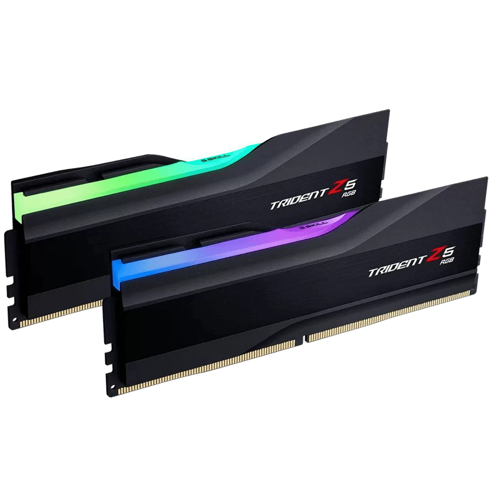 G.Skill Trident Z5 RGB Black 32GB (2x16GB) DDR5 Memory Kit - Intel XMP 3.0 & AMD EXPO, 6000MHz CL36 (F5-6000J3636F16GX2-TZ5RK) 3 G.Skill Trident Z5 RGB Black 32GB (2x16GB) DDR5 Memory Kit - Intel XMP 3.0 & AMD EXPO, 6000MHz CL36 (F5-6000J3636F16GX2-TZ5RK) - Ảnh 3