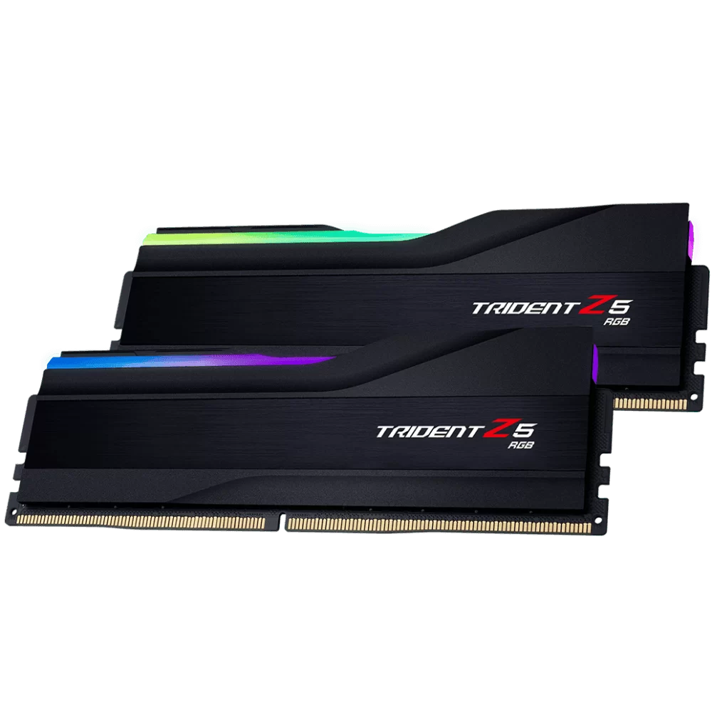 G.Skill Trident Z5 RGB Black 32GB (2x16GB) DDR5 Memory Kit - Intel XMP 3.0 & AMD EXPO, 6000MHz CL36 (F5-6000J3636F16GX2-TZ5RK) 4 G.Skill Trident Z5 RGB Black 32GB (2x16GB) DDR5 Memory Kit - Intel XMP 3.0 & AMD EXPO, 6000MHz CL36 (F5-6000J3636F16GX2-TZ5RK) - Ảnh 4