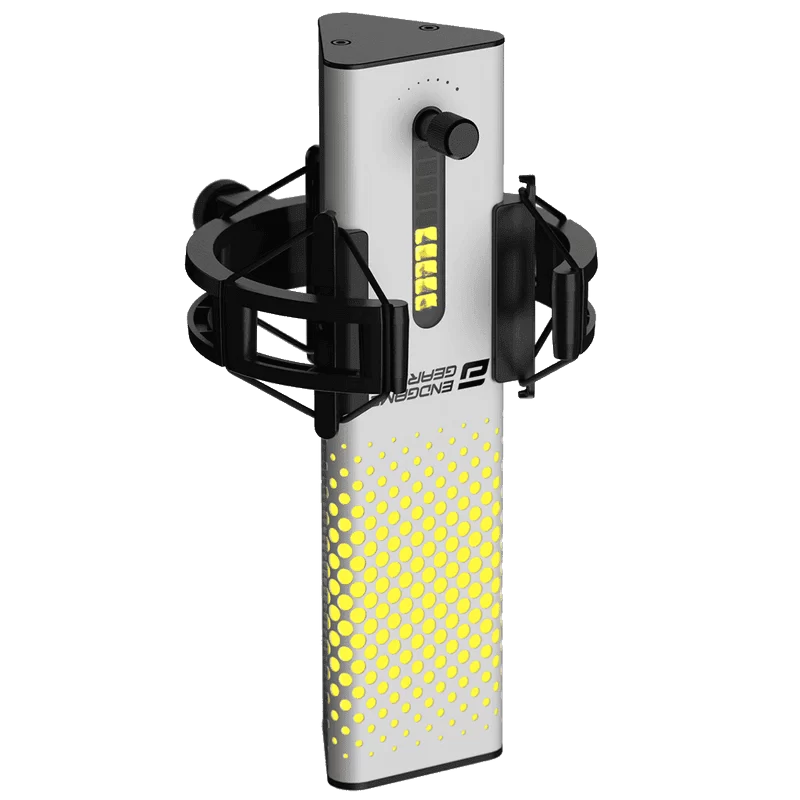 ENDGAME GEAR XSTRM USB Gaming Microphone - White, 192 kHz/24-bit, RGB-lighting 12 mode, 2m USB-C cable 5 ENDGAME GEAR XSTRM USB Gaming Microphone - White, 192 kHz/24-bit, RGB-lighting 12 mode, 2m USB-C cable - Ảnh 5