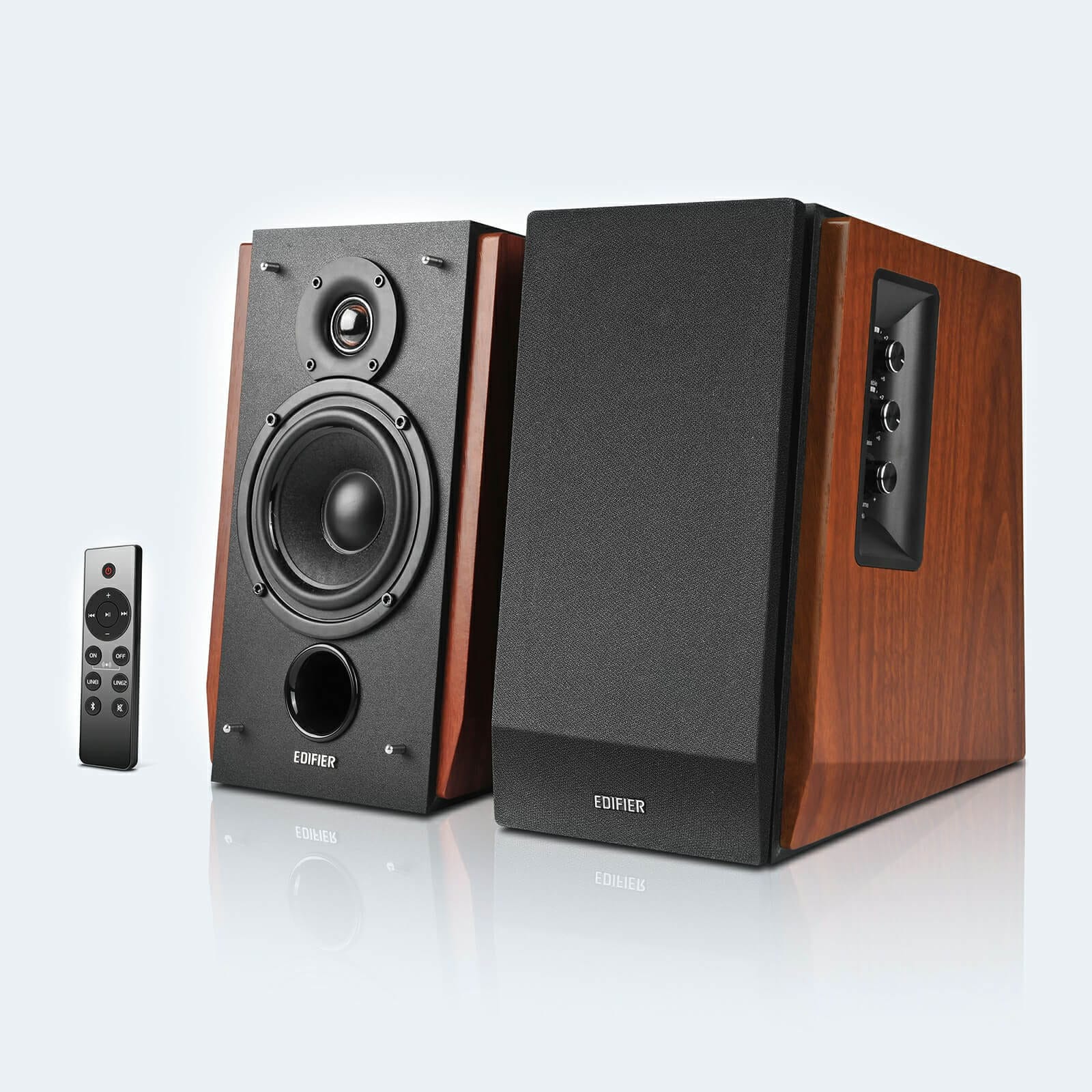 Edifier R1700BTS - Brown, 2.0 All-in-one Bluetooth 5.0 Bookshelf Speaker 2 Edifier R1700BTS - Brown, 2.0 All-in-one Bluetooth 5.0 Bookshelf Speaker - Ảnh 2