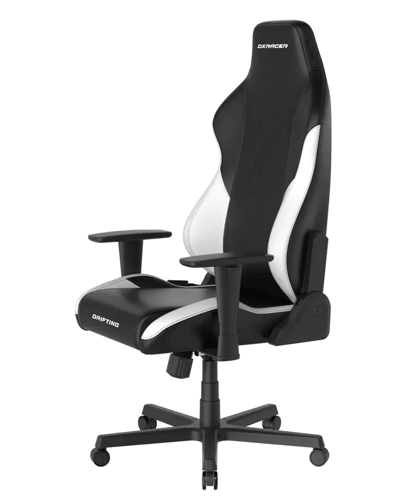 DXRacer Drifting C-NEO Leatherette-Black&White-L (GC/LDC23LTA/NW) Gaming Chair - 3D Armrest, 135-Degree Recline, Cooling Gel Foam Headrest 12 DXRacer Drifting C-NEO Leatherette-Black&White-L (GC/LDC23LTA/NW) Gaming Chair - 3D Armrest, 135-Degree Recline, Cooling Gel Foam Headrest - Ảnh 12