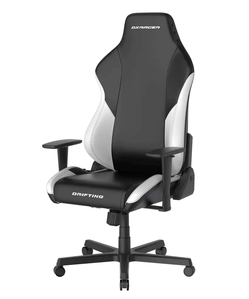 DXRacer Drifting C-NEO Leatherette-Black&White-L (GC/LDC23LTA/NW) Gaming Chair - 3D Armrest, 135-Degree Recline, Cooling Gel Foam Headrest 13 DXRacer Drifting C-NEO Leatherette-Black&White-L (GC/LDC23LTA/NW) Gaming Chair - 3D Armrest, 135-Degree Recline, Cooling Gel Foam Headrest - Ảnh 13