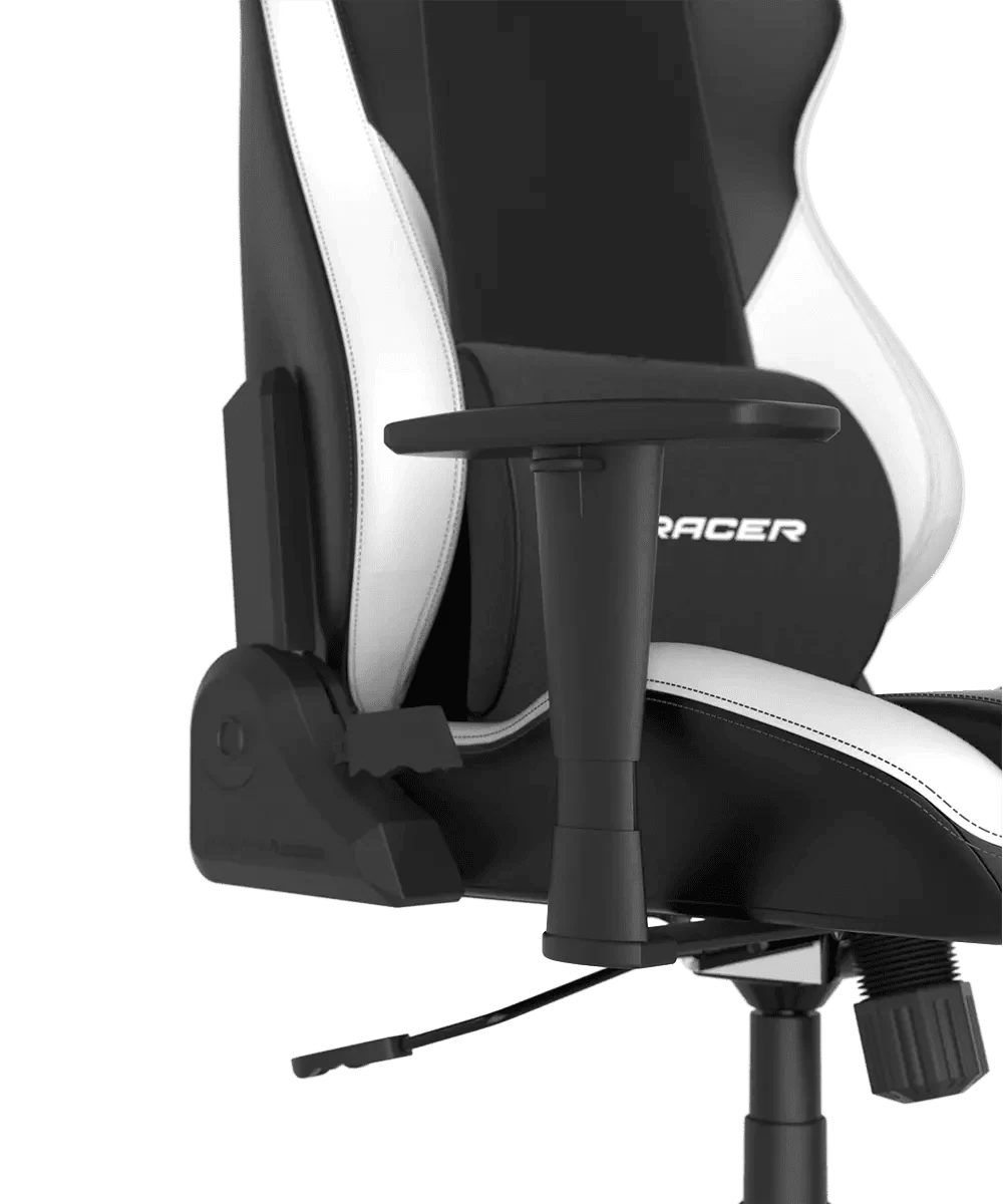 DXRacer Drifting C-NEO Leatherette-Black&White-L (GC/LDC23LTA/NW) Gaming Chair - 3D Armrest, 135-Degree Recline, Cooling Gel Foam Headrest 18 DXRacer Drifting C-NEO Leatherette-Black&White-L (GC/LDC23LTA/NW) Gaming Chair - 3D Armrest, 135-Degree Recline, Cooling Gel Foam Headrest - Ảnh 18