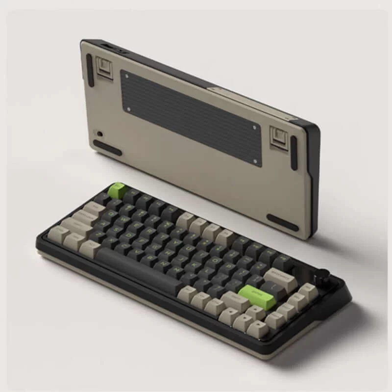 FL-Esport CMK75 RGB 3 Mode Wireless Keyboard - Desert Grey - 75%, Gasket mount, Hotswap 2 FL-Esport CMK75 RGB 3 Mode Wireless Keyboard - Desert Grey - 75%, Gasket mount, Hotswap - Ảnh 2