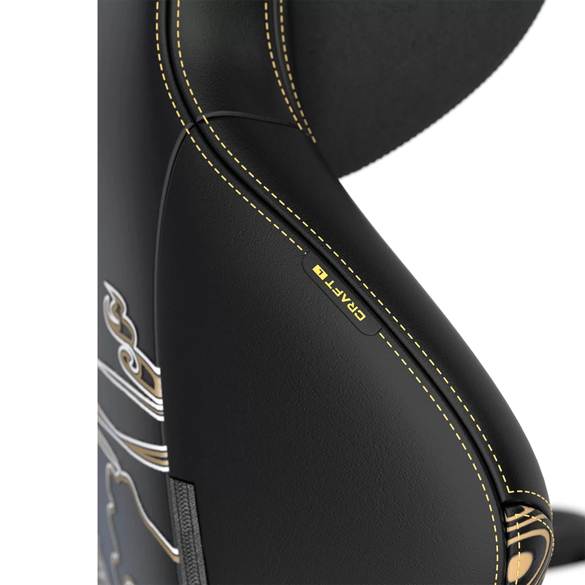 DXRacer Craft Pro Koi Fish Black (GC/LCF23LTA/KOI) Special Edition Gaming Chair - 4D Armrest, 135-Degree Recline, Cooling Gel Foam Pillow, Pull-Out Footrest 14 DXRacer Craft Pro Koi Fish Black (GC/LCF23LTA/KOI) Special Edition Gaming Chair - 4D Armrest, 135-Degree Recline, Cooling Gel Foam Pillow, Pull-Out Footrest - Ảnh 14