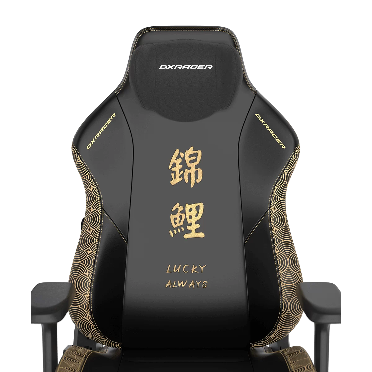DXRacer Craft Pro Koi Fish Black (GC/LCF23LTA/KOI) Special Edition Gaming Chair - 4D Armrest, 135-Degree Recline, Cooling Gel Foam Pillow, Pull-Out Footrest 15 DXRacer Craft Pro Koi Fish Black (GC/LCF23LTA/KOI) Special Edition Gaming Chair - 4D Armrest, 135-Degree Recline, Cooling Gel Foam Pillow, Pull-Out Footrest - Ảnh 15