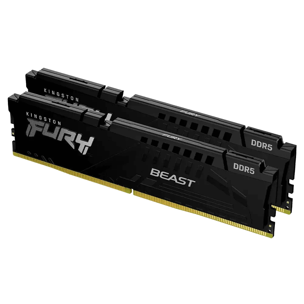 Kingston FURY Beast DDR5 32GB Memory Kit - Black, 32GB (2x16GB) DDR5, 5600MHz, CL40 (KF556C40BBK2-32) 3 Kingston FURY Beast DDR5 32GB Memory Kit - Black, 32GB (2x16GB) DDR5, 5600MHz, CL40 (KF556C40BBK2-32) - Ảnh 3