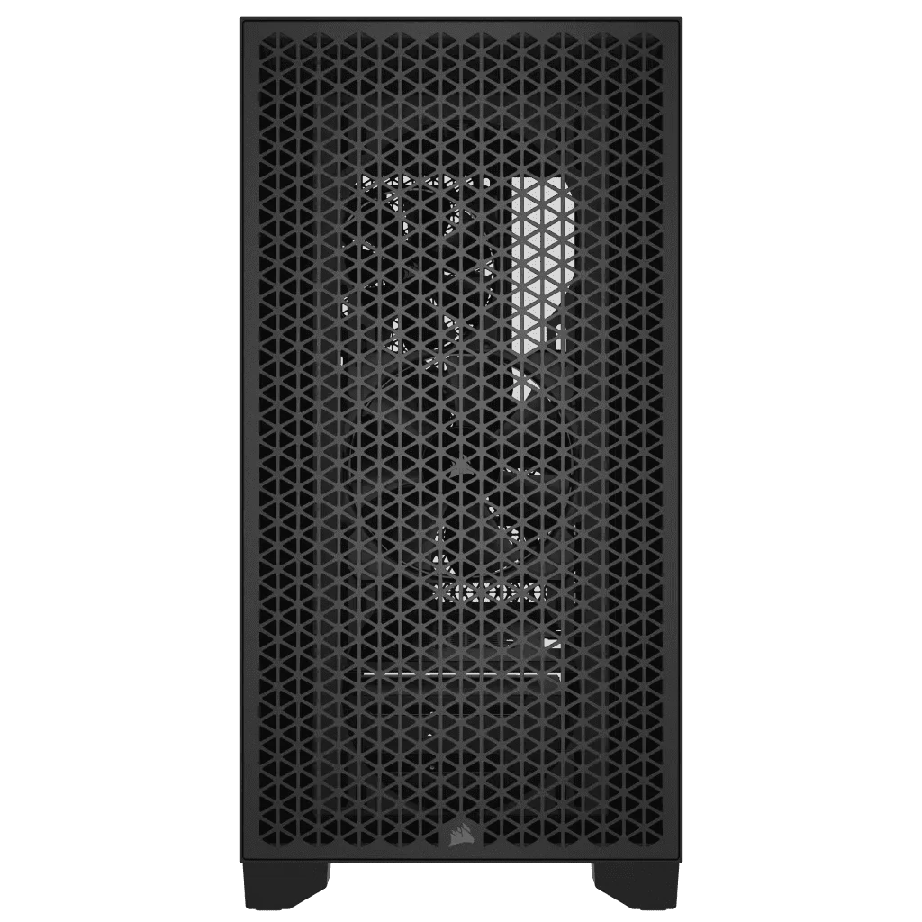 CORSAIR 3000D AIRFLOW Mid-Tower PC Case - Black, 2x CORSAIR SP120 ELITE fans includes 3 CORSAIR 3000D AIRFLOW Mid-Tower PC Case - Black, 2x CORSAIR SP120 ELITE fans includes - Ảnh 3