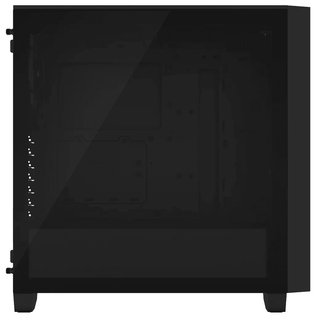 CORSAIR 3000D AIRFLOW Mid-Tower PC Case - Black, 2x CORSAIR SP120 ELITE fans includes 4 CORSAIR 3000D AIRFLOW Mid-Tower PC Case - Black, 2x CORSAIR SP120 ELITE fans includes - Ảnh 4