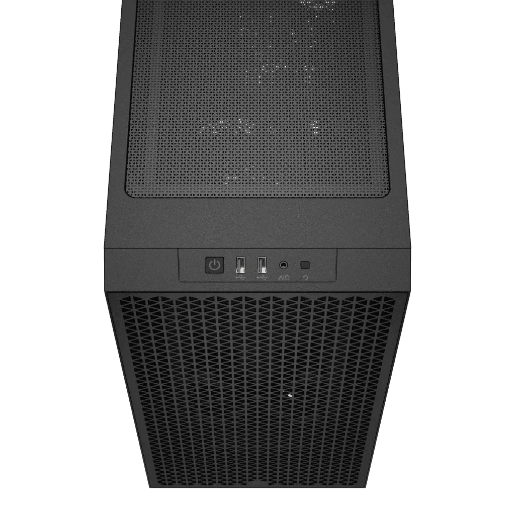 CORSAIR 3000D AIRFLOW Mid-Tower PC Case - Black, 2x CORSAIR SP120 ELITE fans includes 6 CORSAIR 3000D AIRFLOW Mid-Tower PC Case - Black, 2x CORSAIR SP120 ELITE fans includes - Ảnh 6