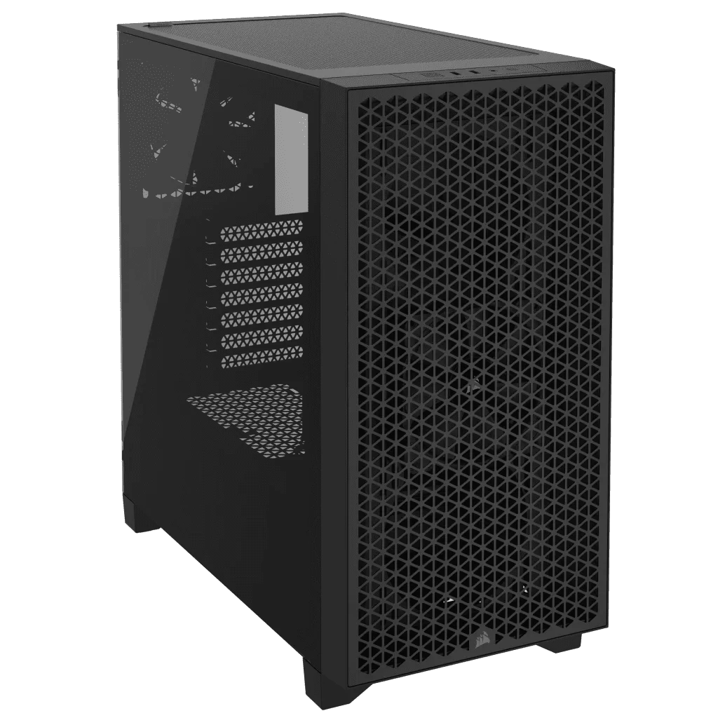 CORSAIR 3000D AIRFLOW Mid-Tower PC Case - Black, 2x CORSAIR SP120 ELITE fans includes 8 CORSAIR 3000D AIRFLOW Mid-Tower PC Case - Black, 2x CORSAIR SP120 ELITE fans includes - Ảnh 8