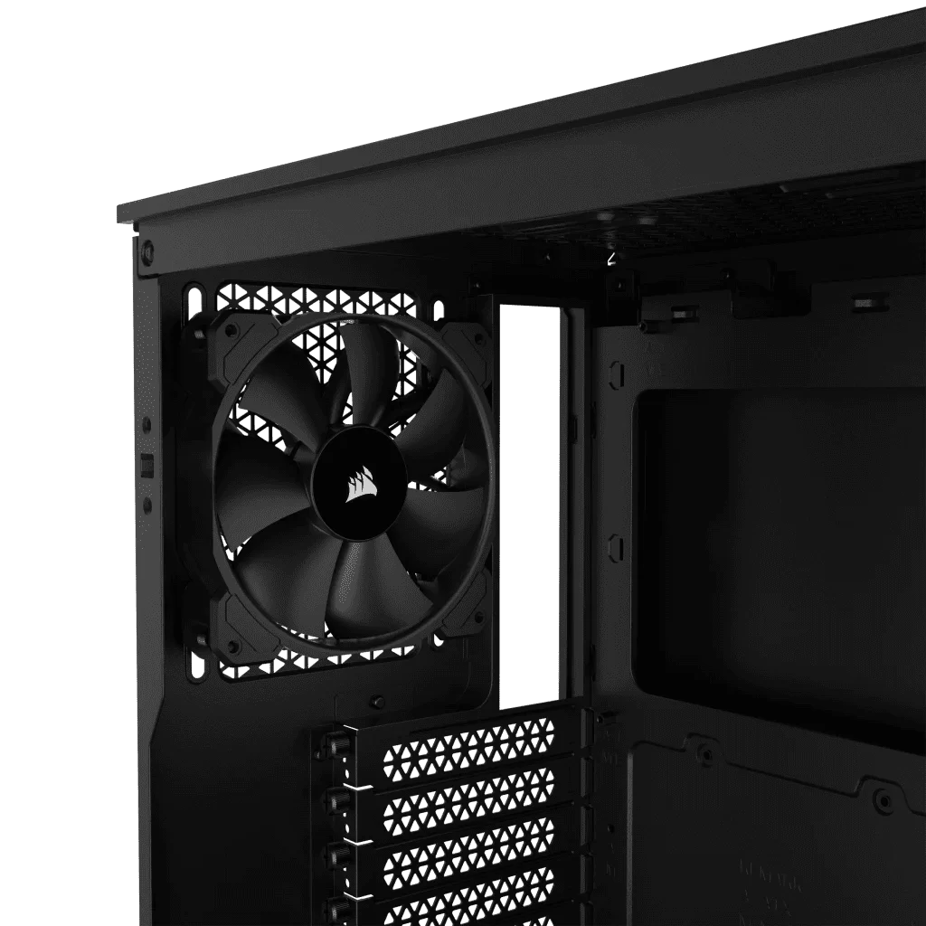 CORSAIR 3000D AIRFLOW Mid-Tower PC Case - Black, 2x CORSAIR SP120 ELITE fans includes 11 CORSAIR 3000D AIRFLOW Mid-Tower PC Case - Black, 2x CORSAIR SP120 ELITE fans includes - Ảnh 11