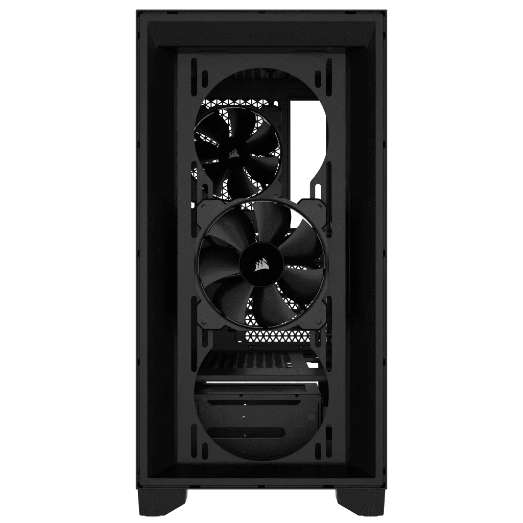 CORSAIR 3000D AIRFLOW Mid-Tower PC Case - Black, 2x CORSAIR SP120 ELITE fans includes 12 CORSAIR 3000D AIRFLOW Mid-Tower PC Case - Black, 2x CORSAIR SP120 ELITE fans includes - Ảnh 12