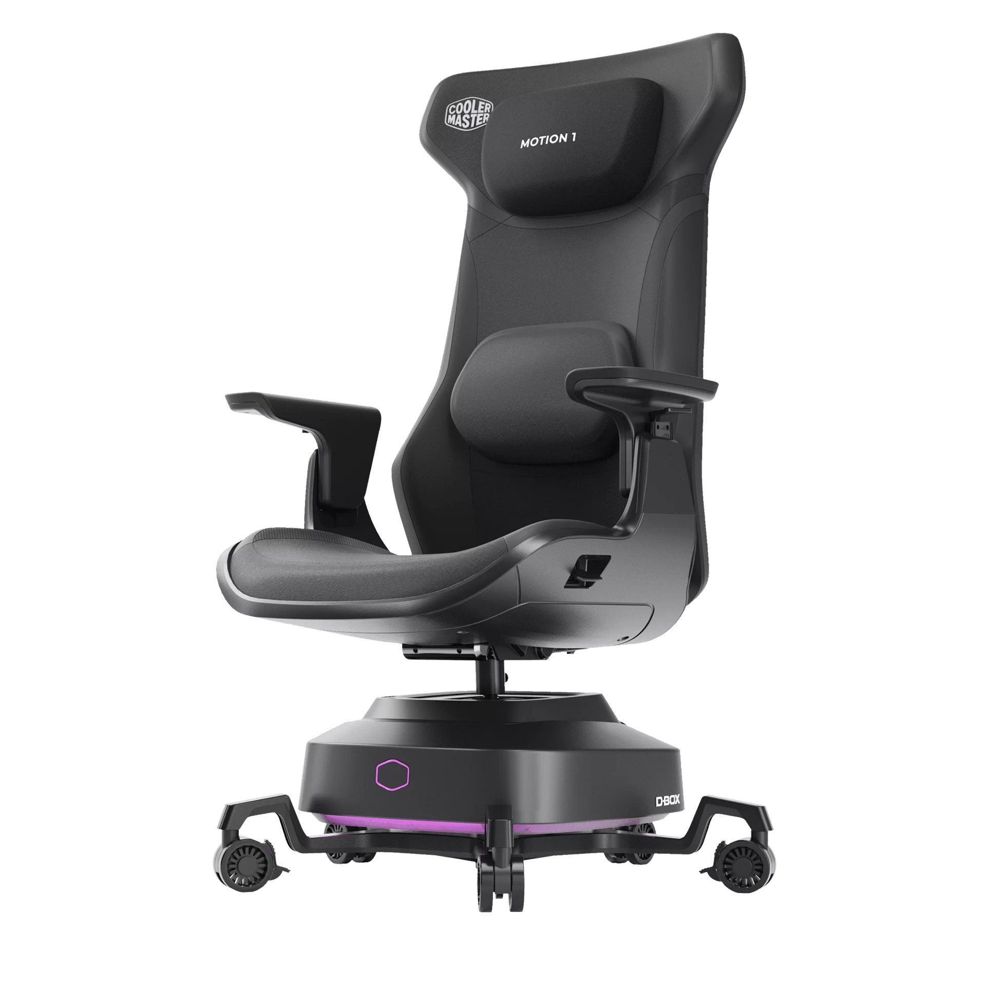 Cooler Master × D-BOX - CMODX︱Motion 1 Ergonomic Chair (CMI-GCM1) - Molded Foam, Aluminum Base, Class 4 Gas Lift , Wood / Injected plastic Frame 1 Cooler Master × D-BOX - CMODX︱Motion 1 Ergonomic Chair (CMI-GCM1) - Molded Foam, Aluminum Base, Class 4 Gas Lift , Wood / Injected plastic Frame