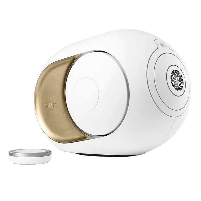 Devialet Phantom I 108 dB Opéra de Paris Speaker - Gold Leaf, 108 dB SPL, 14Hz - 27kHz, 1100 Watts RMS 1 Devialet Phantom I 108 dB Opéra de Paris Speaker - Gold Leaf, 108 dB SPL, 14Hz - 27kHz, 1100 Watts RMS